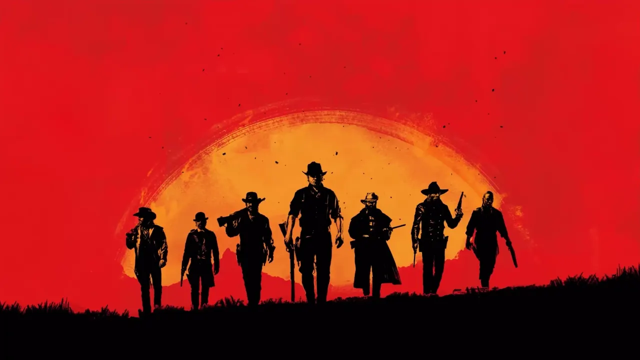 Red Dead Redemption 2 PC scenery behind RDR2 cheats and trainer pages